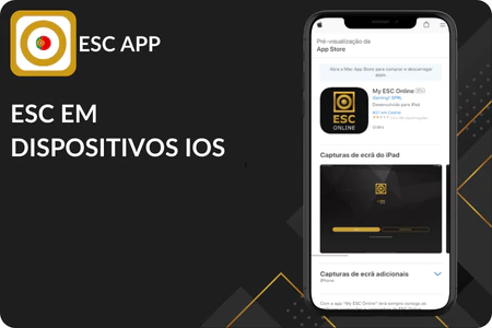 Instalação do ESC Online APP no iOS