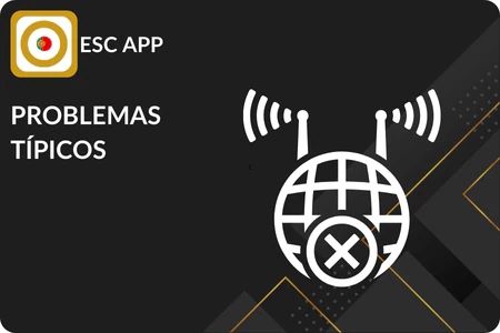 Problemas comuns no ESC Online APP