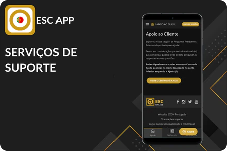 Suporte ao cliente ESC Online APP